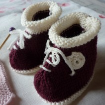 Baskets pour petits pieds