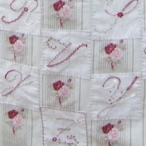 Alphabet et roses