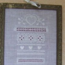 Broderie de Schwalm et petits souvenirs