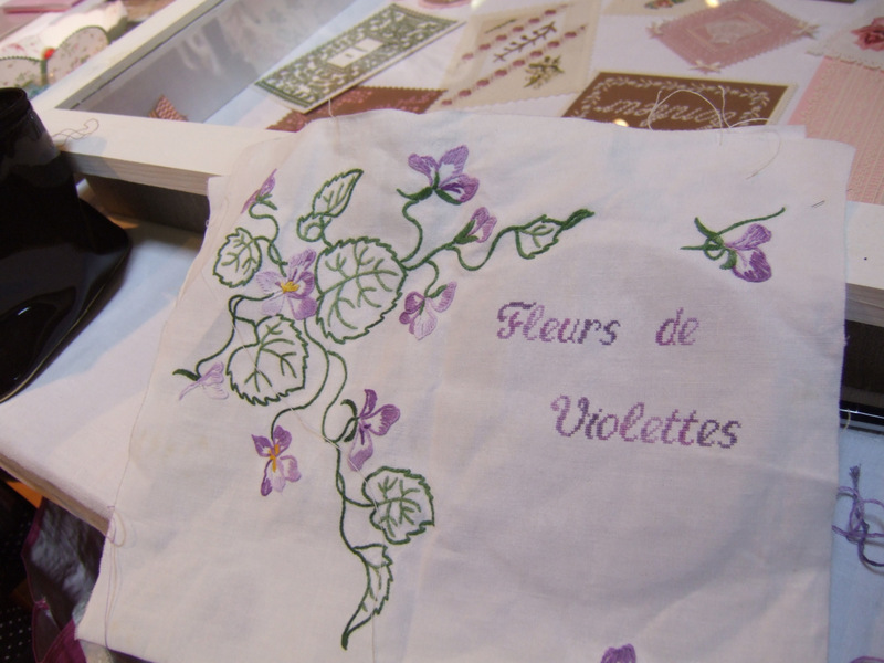 Exposition de broderies à Noizay 3/3