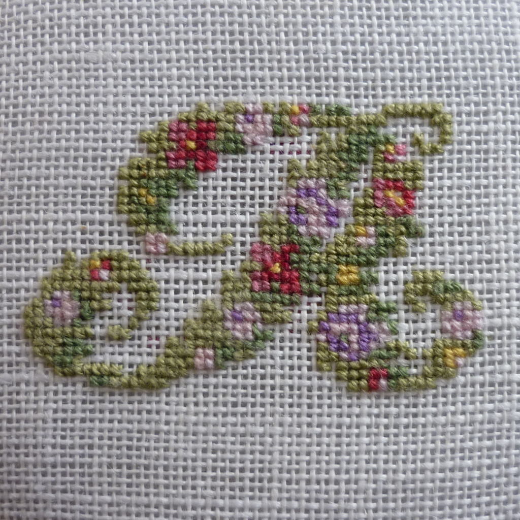 Alphabet fleuri – la lettre R