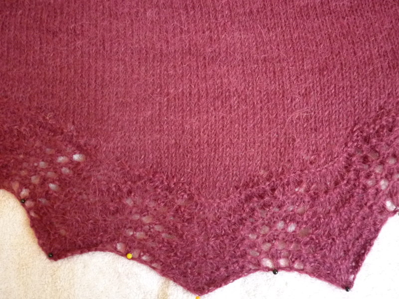 Snood et Shawl au tricot